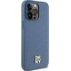 DKNY DKNY DKHMP15XPSHRPSB iPhone 15 Pro Max 6.7" niebieski/blue hardcase Leather Monogram Pattern Metal Logo MagSafe