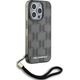 Karl Lagerfeld Karl Lagerfeld KLHCP15XHKDPNSK iPhone 15 Pro Max 6.7" czarny/black hardcase IML Mono KL Pattern & Cord