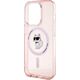 Karl Lagerfeld Karl Lagerfeld KLHMP14LHFCCNOP iPhone 14 Pro 6.1" różowy/pink hardcase IML Choupette MagSafe