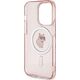 Karl Lagerfeld Karl Lagerfeld KLHMP14LHFCCNOP iPhone 14 Pro 6.1" różowy/pink hardcase IML Choupette MagSafe