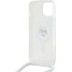 Karl Lagerfeld Karl Lagerfeld KLHMP15SHCCHNT iPhone 15 / 14 / 13 6.1" hardcase transparent IML Choupette Head & Cord Magsafe