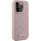Karl Lagerfeld Karl Lagerfeld KLHMP15XPKHPORPP iPhone 15 Pro Max 6.7" hardcase różowy/pink Leather Monogram Metal Logo