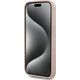 Karl Lagerfeld Karl Lagerfeld KLHMP15XPKHPORPP iPhone 15 Pro Max 6.7" hardcase różowy/pink Leather Monogram Metal Logo