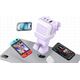 Ładowarka Ugreen Ładowarka sieciowa UGREEN Nexode Robot GaN 2xUSB-A, USB-C 65W fioletowa