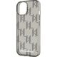 Karl Lagerfeld Etui Karl Lagerfeld KLHCP15SHKDPNSK Apple iPhone 15 / 14 / 13 hardcase IML Mono KL Pattern & Cord czarny/black