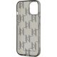 Karl Lagerfeld Etui Karl Lagerfeld KLHCP15SHKDPNSK Apple iPhone 15 / 14 / 13 hardcase IML Mono KL Pattern & Cord czarny/black