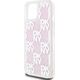 DKNY DKNY Liquid Glitter Multilogo - Etui iPhone 15 / 14 / 13 (różowy)