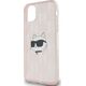 Karl Lagerfeld Karl Lagerfeld KLHCN61HKLPCHP iPhone 11 / Xr 6.1" różowy/pink hardcase IML Choupette Head & Monogram