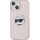 Karl Lagerfeld Karl Lagerfeld KLHCP13MHKLPCHP iPhone 13 6.1" różowy/pink hardcase IML Choupette Head & Monogram