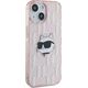 Karl Lagerfeld Karl Lagerfeld KLHCP13MHKLPCHP iPhone 13 6.1" różowy/pink hardcase IML Choupette Head & Monogram