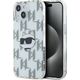 Karl Lagerfeld Karl Lagerfeld KLHCP15SHKLPCHT iPhone 15 / 14 / 13 6.1" transparent hardcase IML Choupette Head & Monogram