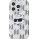 Karl Lagerfeld Karl Lagerfeld KLHCP15XHKLPCHT iPhone 15 Pro Max 6.7" transparent hardcase IML Choupette Head & Monogram