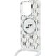 Karl Lagerfeld Karl Lagerfeld KLHMP15XHCKCKLCT iPhone 15 Pro Max 6.7" transparent hardcase IML Crossbody Monogram Karl & Choupette Head MagSafe