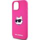 Karl Lagerfeld Karl Lagerfeld KLHMP15MSCHPPLF iPhone 15 Plus / 14 Plus 6.7" różowy/fuschia hardcase Silicone Choupette Head MagSafe
