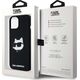 Karl Lagerfeld Karl Lagerfeld KLHMP15SSCHPPLK iPhone 15 / 14 / 13 6.1" czarny/black hardcase Silicone Choupette Head MagSafe