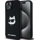 Karl Lagerfeld Karl Lagerfeld KLHMP15MSCHPPLK iPhone 15 Plus / 14 Plus 6.7" czarny/black hardcase Silicone Choupette Head MagSafe