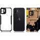 Tactical Tactical Quantum Stealth Cover for Apple iPhone 12 Clear/Black standard