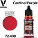 Vallejo Vallejo: 72.408 - Xpress Color - Cardinal Purple (18 ml)