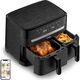 Frytkownica beztłuszczowa Tefal Tefal EY 901 N Dual Easy Fry Essential