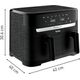 Frytkownica beztłuszczowa Tefal Tefal EY 901 N Dual Easy Fry Essential