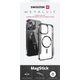 Swissten Clear Jelly Magstick Metallic for iPhone 15 Pro Black