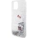 Sourcing Hello Kitty HKHCP14SLIKHET iPhone 14 / 15 / 13 6.1" silver/silver hardcase Liquid Glitter Charms Kitty Head