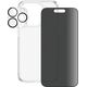 PanzerGlass PanzerGlass Privacy Bundle 3in1 iPhone 15 Pro 6.1" D3O Hardcase + Screen Protector UWF+ Lens 1137+1173+P2810