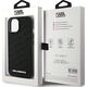 Karl Lagerfeld Oryginalne Etui KARL LAGERFELD Hardcase KLHCP15MPQKPMK do iPhone 15 Plus (Quilted Pattern  / czarny)