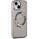 Guess Guess IML Flowers Wreath MagSafe - Etui iPhone 15 (czarny)
