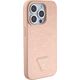 Guess Guess GUHCP15LPCRTHCP iPhone 15 Pro 6.1" pink/pink hardcase Croco Triangle Metal Logo