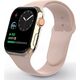 Swissten Silicone band for apple watch 42-44 mm pink sand