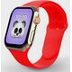 Swissten Silicone band for apple watch 42-44 mm red
