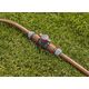 Gardena Gardena Coupling with Flow-Control Valve, valve, Drip irrigation system, Plastic, Grey, Orange, Male/Male, 1 pc(s)