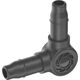 Gardena Gardena L-Joint, Joint connector, Drip irrigation system, Plastic, Black, Male/Male, 4.6 mm