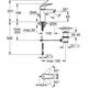 Bateria umywalkowa Grohe Grohe bateria umywalkowa Eurosmart rozmiar S czarny mat 332652433