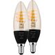 Philips Philips Hue LED Candle E14 White Ambiance 4,9W 2-Pack