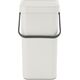 Brabantia Brabantia Sort & Go Waste Bin Light Grey 12 L