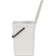 Brabantia Brabantia Sort & Go Waste Bin Light Grey 12 L