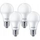 Philips Philips LED Lamp E27 4 pcs. Set 10W (75W) 2700K