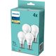 Philips Philips LED Lamp E27 4 pcs. Set 10W (75W) 2700K