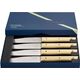 Opinel Opinel Table Knives Facette Set of 4 Ash