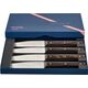 Opinel Opinel Table Knives Facette Set of 4  Dark Ash