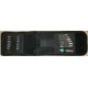 Wera Wera 848/851/867/19 metal twist drill & bit set (black, 1/4, 19 pieces)