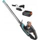 Gardena GARDENA Cordless Hedge Trimmer EasyCut 40/18V P4A Ready-To-Use Set, 18V (dark grey/turquoise, Li-Ion battery 2.0Ah, POWER FOR ALL ALLIANCE)