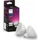 Philips Philips Hue LED Lampe MR16 2pack Set 400lm White Color Amb.