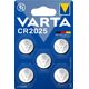 Varta 1x5 Varta electronic CR 2025 Lith. Coin Battery 06025 101 415