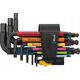 Wera Wera 950/9 Hex-Plus Multicolour Imperial 3 angle wrench set