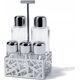 Alessi Alessi Cactus Condiment Set - oil,vinegar,S+P,spices MSA16