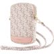 Guess Guess Zip GCube Bottom Stripe - Torebka na telefon (różowy)