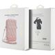 Guess Guess Zip GCube Bottom Stripe - Torebka na telefon (różowy)